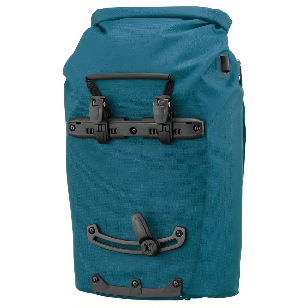 ORTLIEB Vario Lite Petrol Convertible Backpack Pannier, Rückansicht, bei Bag-Age