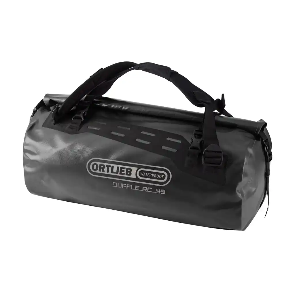 ORTLIEB Duffle RC Black duffle / travel bag, vooraanzicht, bij Bag-Age
