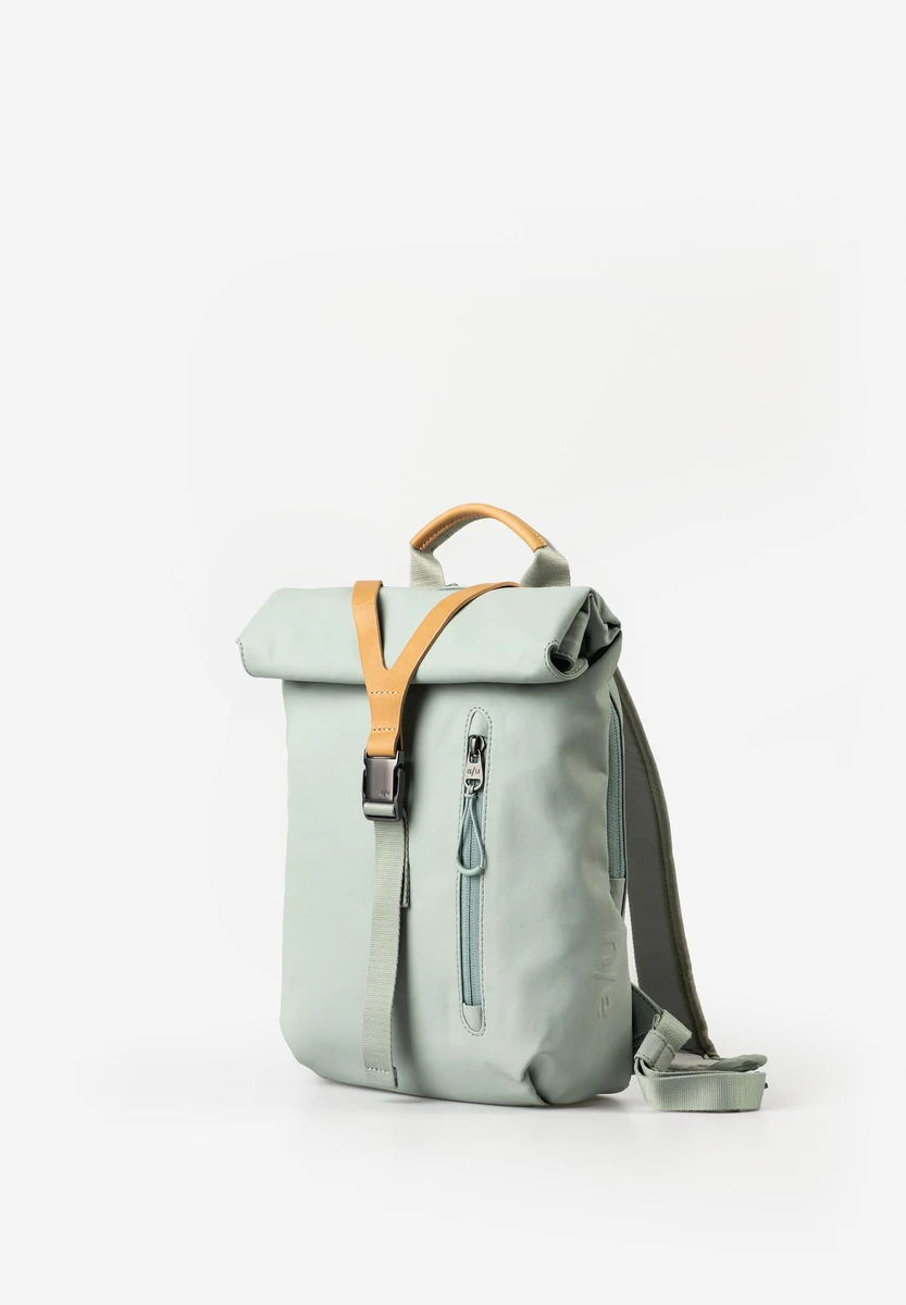 aunts & uncles Kiso RE Sage Green saco, vista traseira, na Bag-Age Berlin