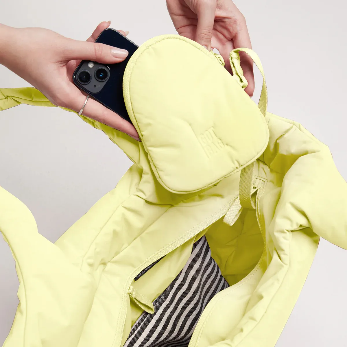 GOT BAG Cloud Tote Bag Sea Lemon Monochrome – image produit 2 | durable | Bag-Age