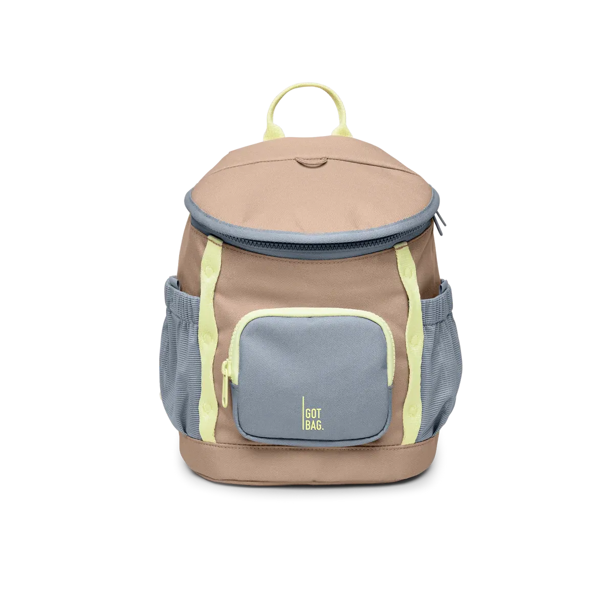 GOT BAG Kids Adventure Daypack Sandbar Multi – vista frontal 2 | sustentável | Bag-Age