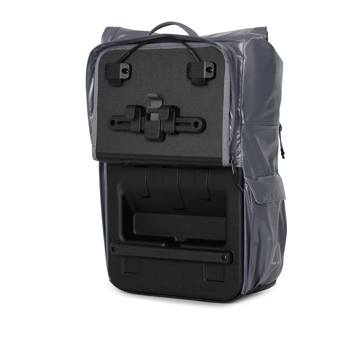 otinga Flip V3 shiny-graphit-grau – Fahrradtasche / Rucksack – 26 L – Produktansicht 4