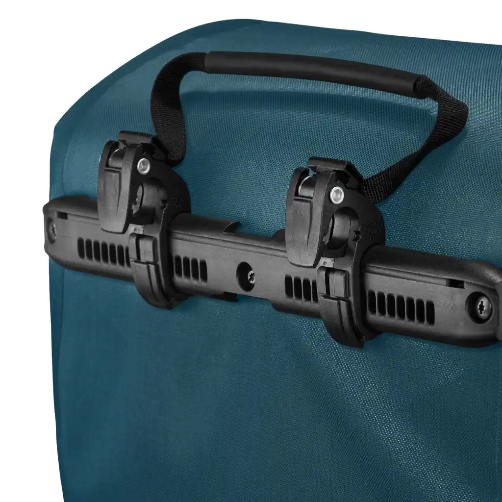 ORTLIEB Velo-Shopper Petrol Bike Shopper, Detailansicht, bei Bag-Age