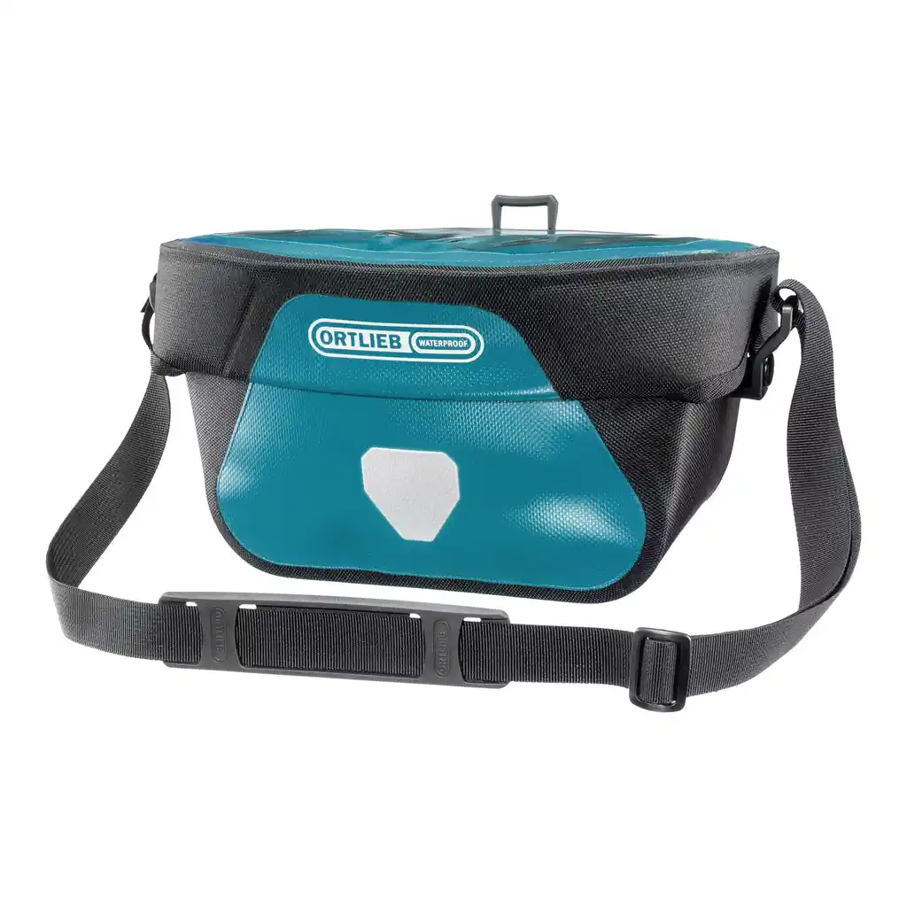 ORTLIEB Ultimate Petrol torba na kierownicę, widok z przodu, w Bag-Age