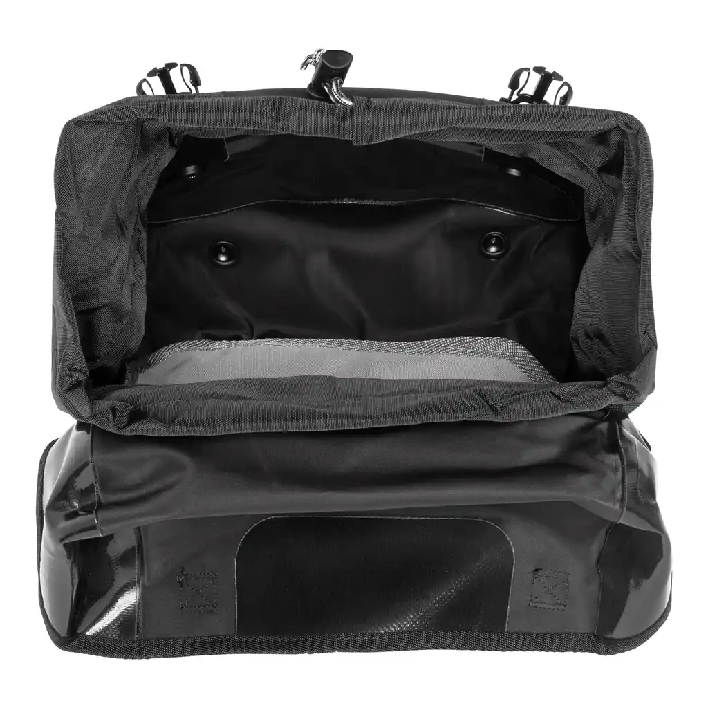 ORTLIEB Sport-Packer Black, sacoche vélo, vue intérieure, chez Bag-Age