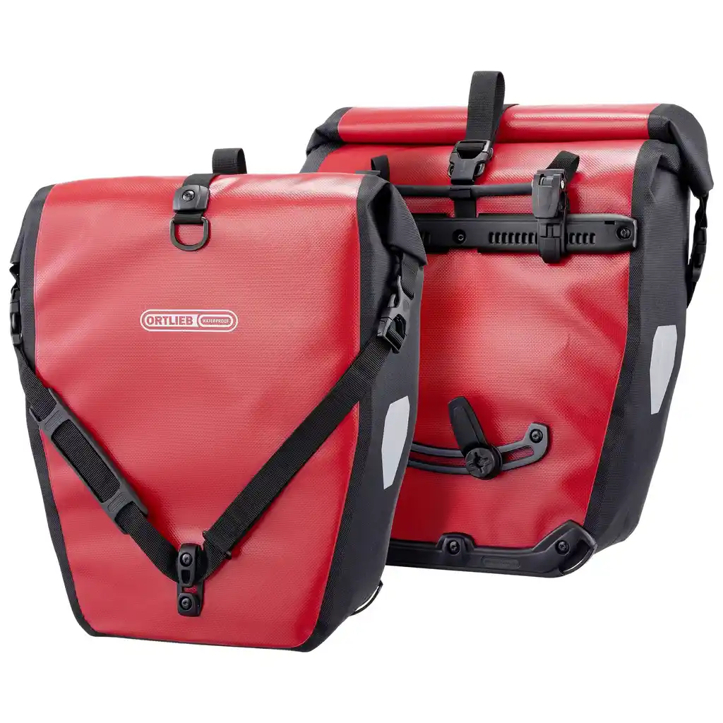 ORTLIEB Back-Roller Pair Asphalt Fahrradtasche, Rückansicht, bei Bag-Age