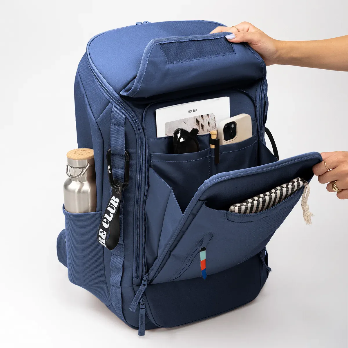 GOT BAG Pro Pack Travel Ocean Blue – geöffnet 1 | nachhaltig | Bag-Age