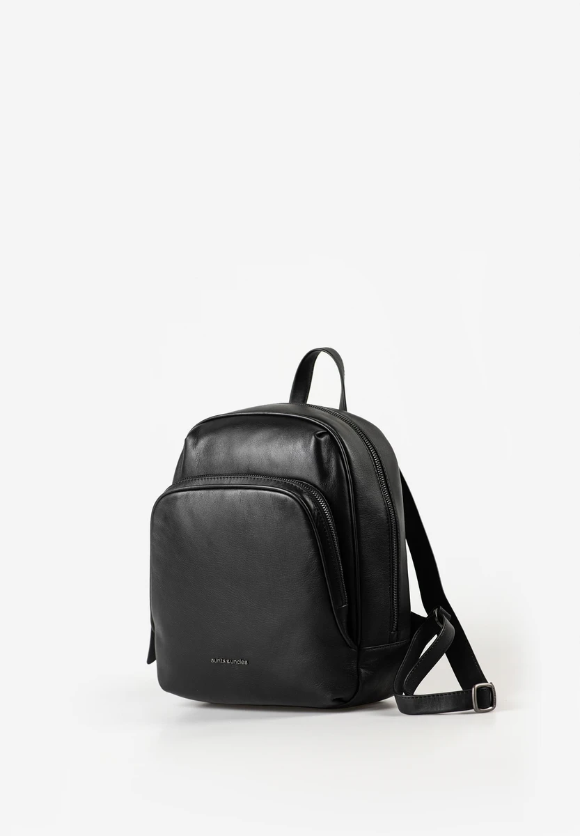 aunts & uncles Coco Jet Black bag, back view, at Bag-Age Berlin