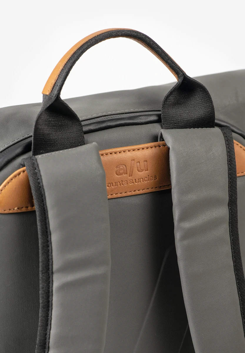 Aunts & Uncles Wakayama Gravity Grey – mochila – Cinzento – vista traseira 4