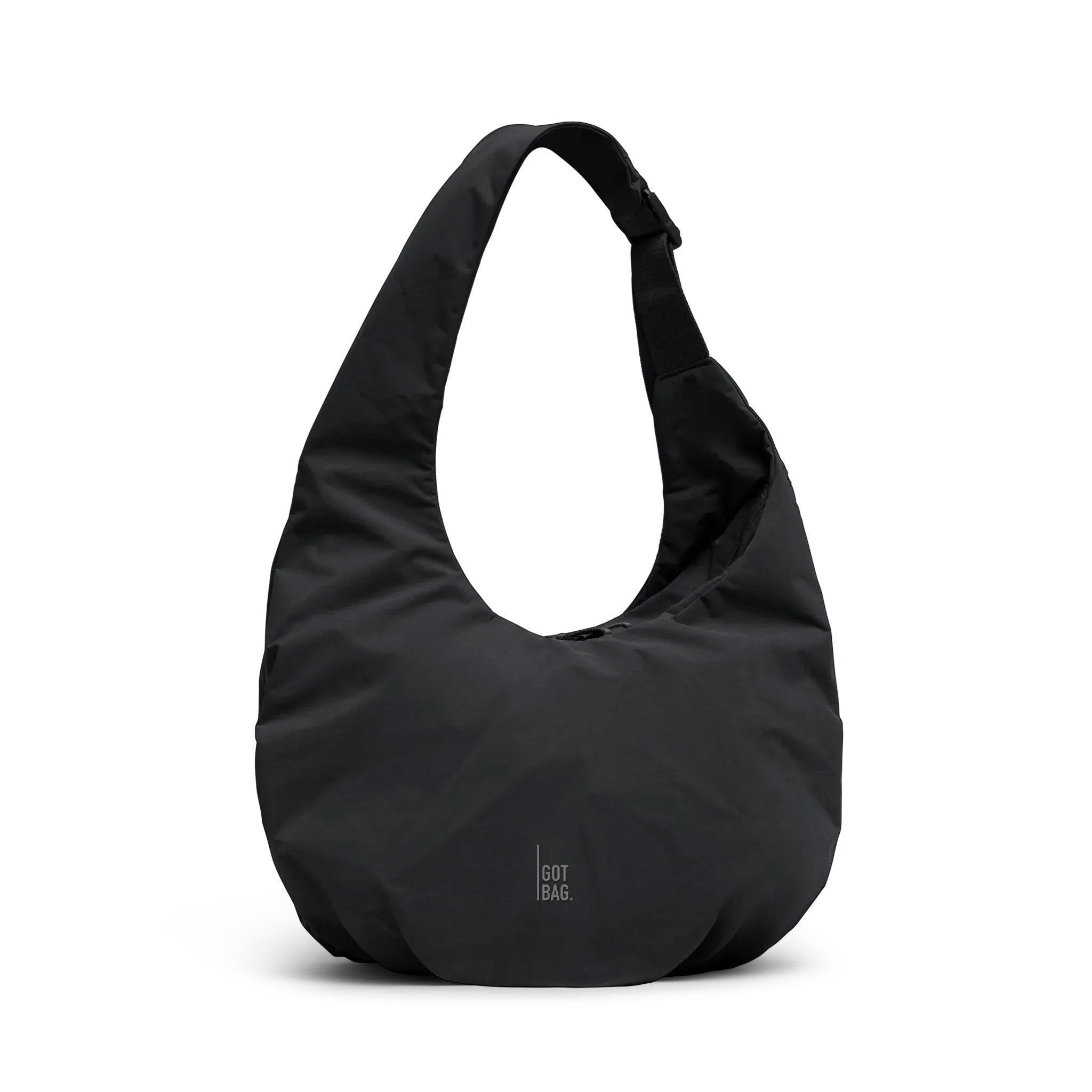 GOT BAG Full Moon Bag Black Monochrome – Vorderansicht 1 | nachhaltig | Bag-Age