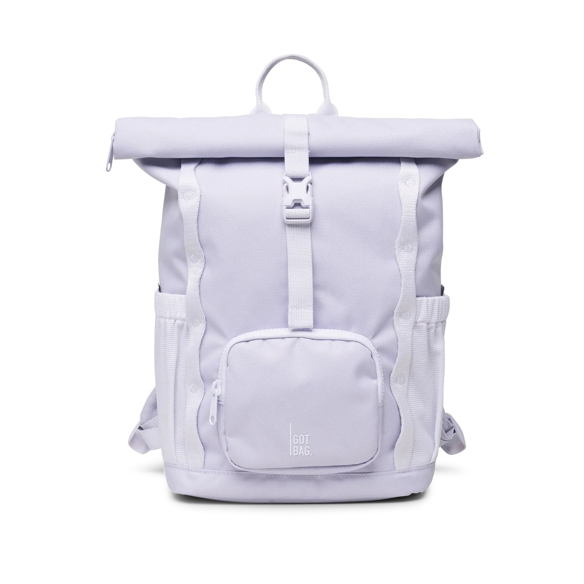 GOT BAG Kids Adventure Rolltop Purple Coral – front view 1 | sustainable | Bag-Age
