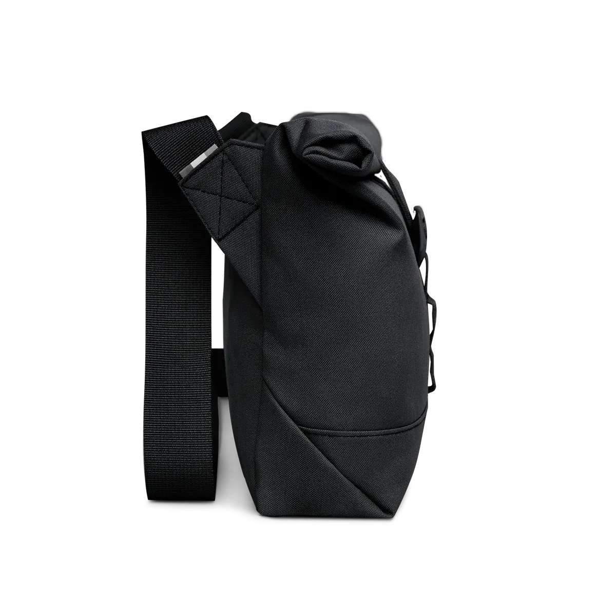 GOT BAG Messenger Bag Black Monochrome – Seitenansicht 1 | nachhaltig | Bag-Age