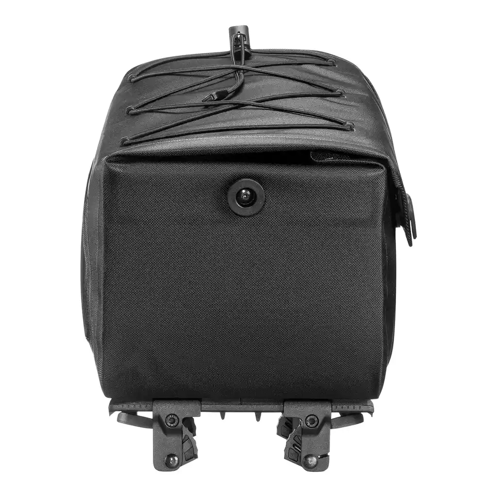 ORTLIEB Trunk-Bag Black Rack-Top Bag, Seitenansicht, bei Bag-Age