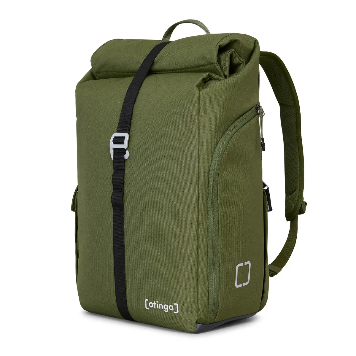 otinga Flip V3 olive-grün, Volumen 26L, 2-in-1 Fahrradtasche und Rucksack, Fair-Trade-zertifiziert.