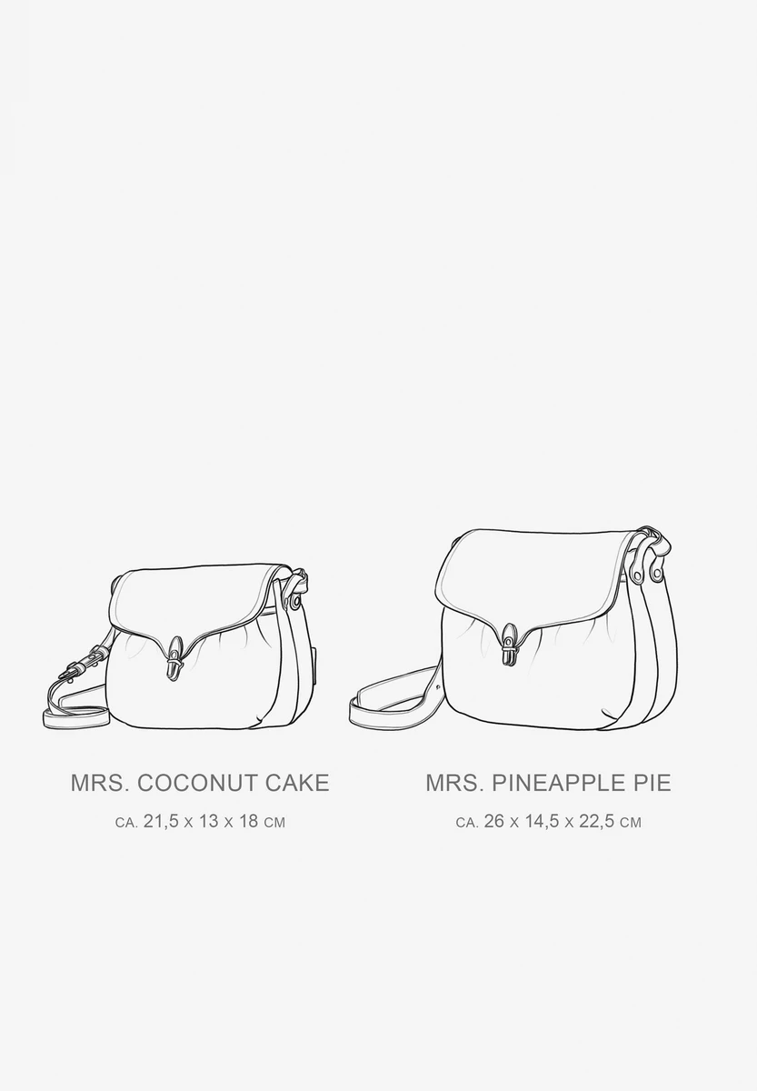 aunts & uncles Mrs. Coconut Cake Caramel torba, zdjęcie produktu, w Bag-Age Berlin