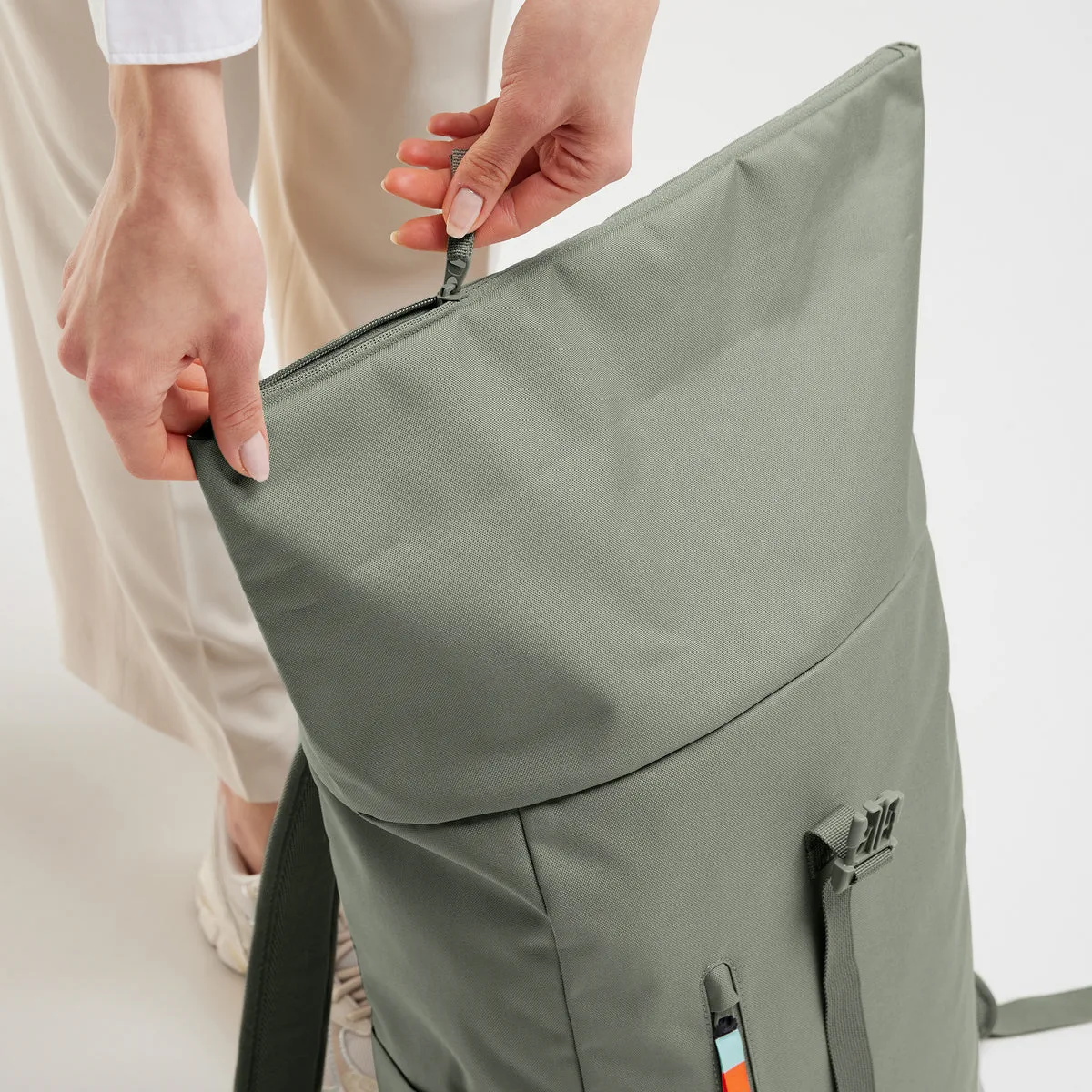 GOT BAG Rolltop Easy Bass – vista aberta | sustentável | Bag-Age