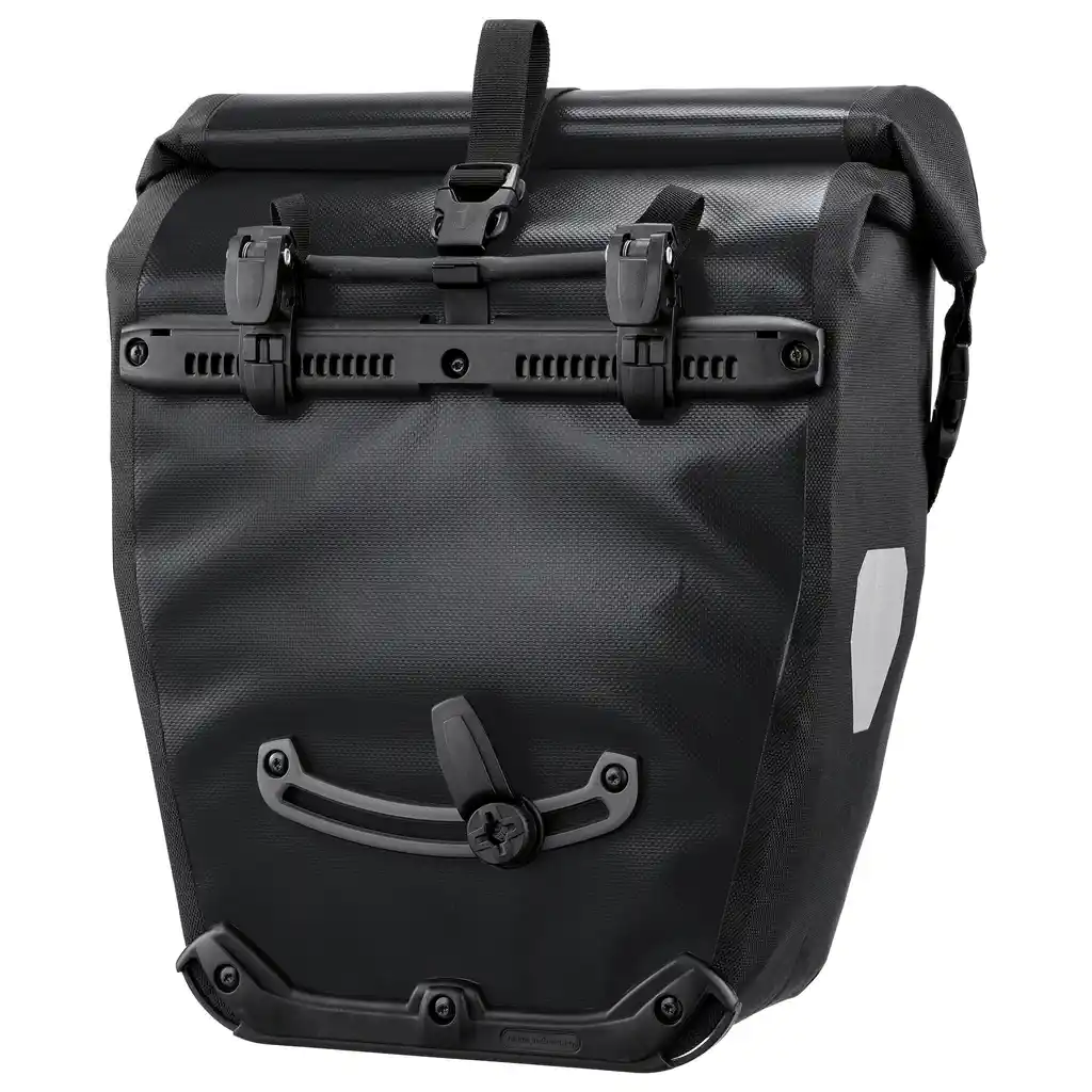 ORTLIEB Back-Roller Black Fahrradtasche, Rückansicht, bei Bag-Age